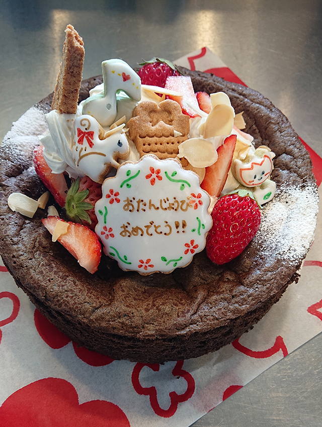 ケーキへのこだわり