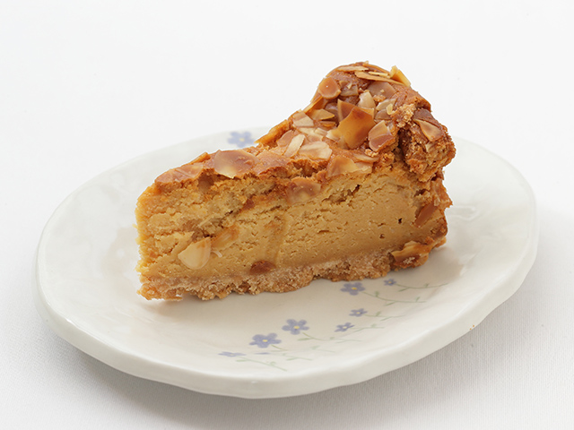 りんごとキャラメルのチーズケーキ