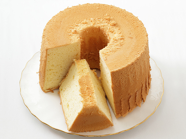 豆乳バニラのシフォンケーキ